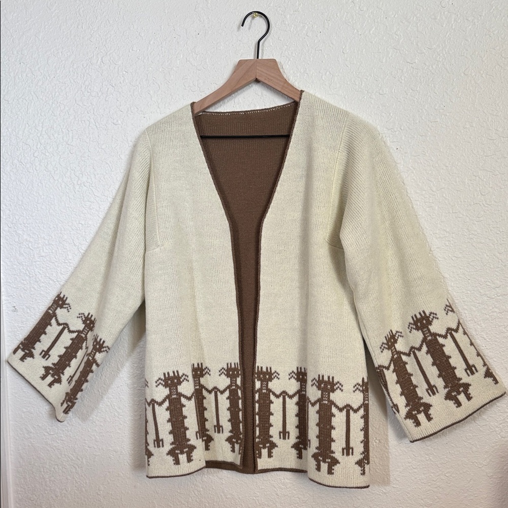 L Browning VTG Knit Cardigan Sweater